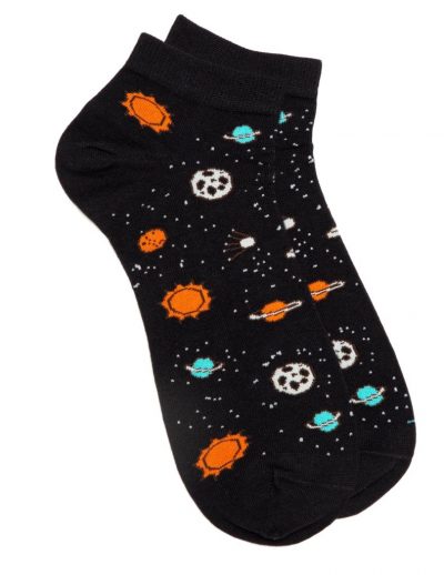 space ankle socks