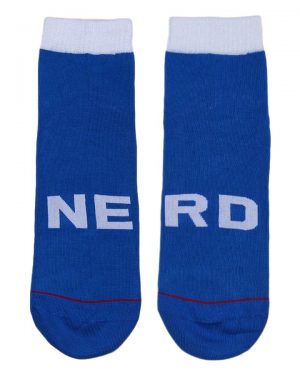 nerd blue socks