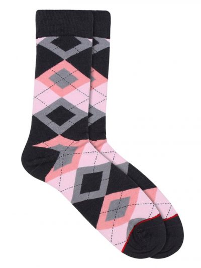 pink corporate socks